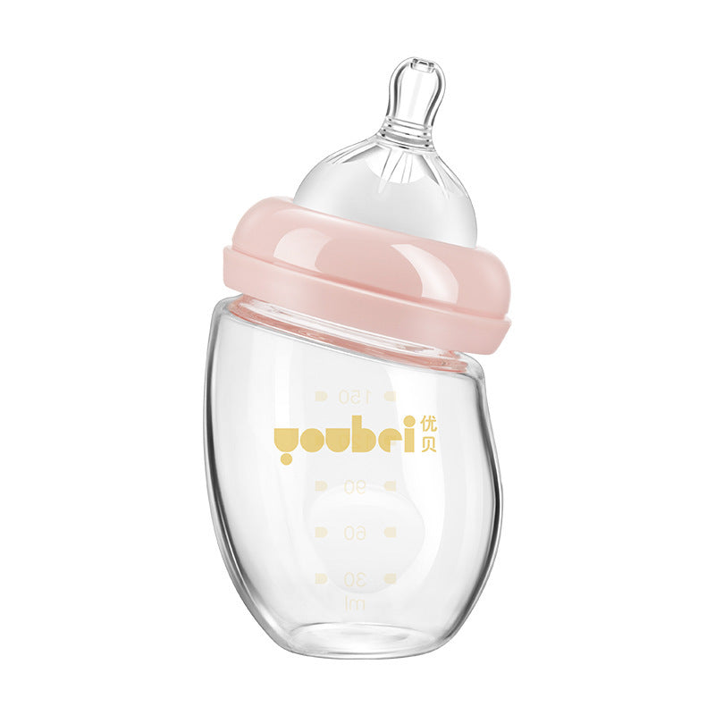 Borosilicate Glass Baby Bottles For Infants And Toddlers